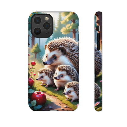 Adorable Hedgehog Family  Tough Case