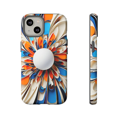 White Flower Tough Case