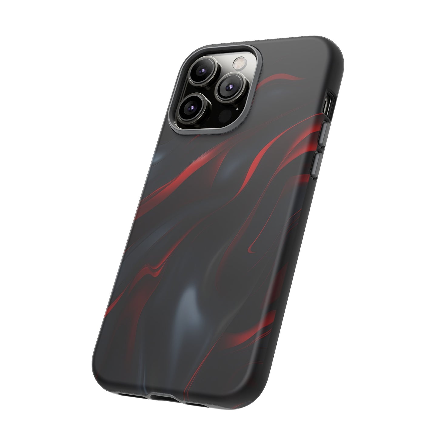 Red Black Tough Case