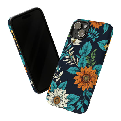 Flower Designs Pattern Tough Case