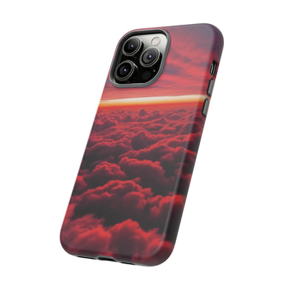 Red Clouds Tough Case