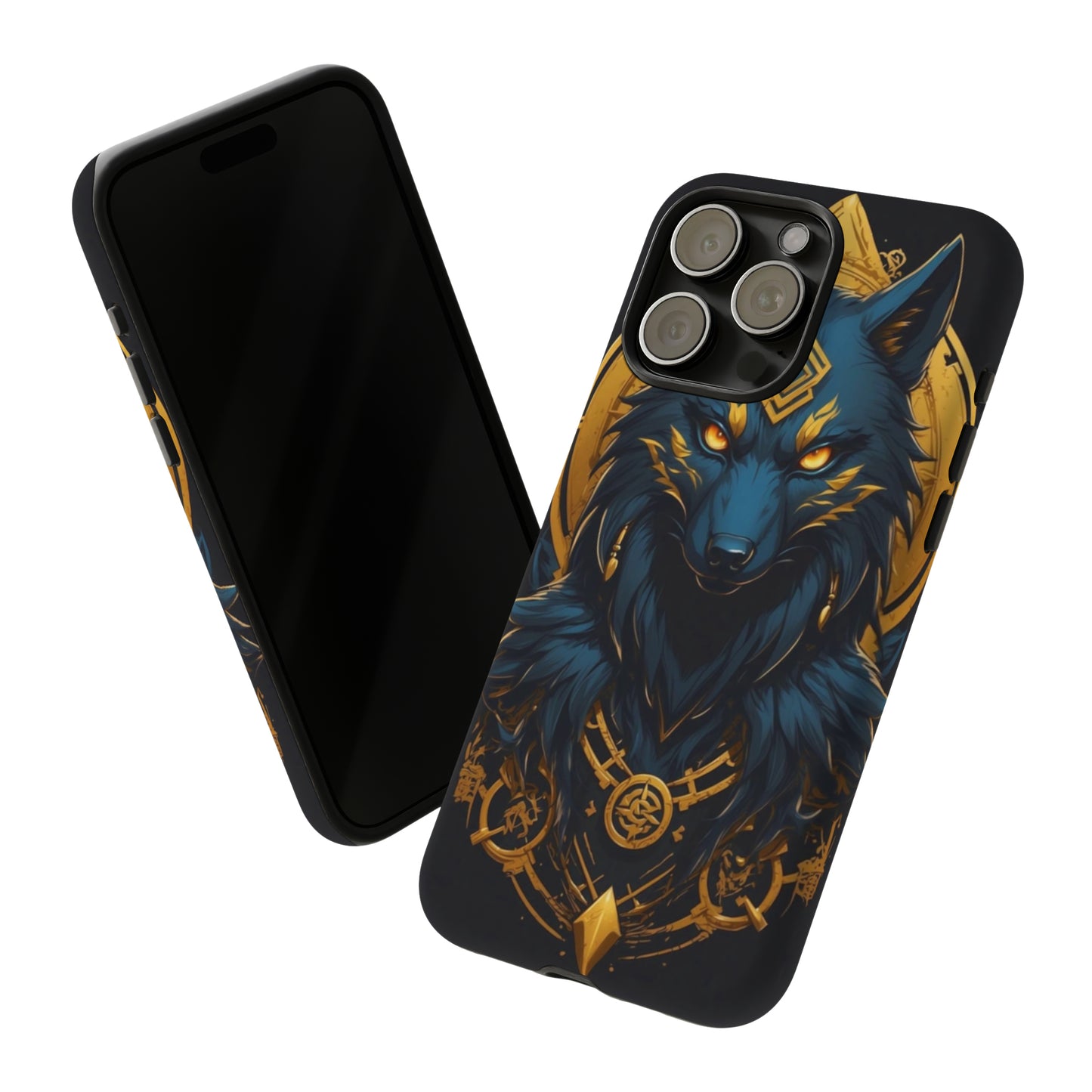 Golden wolf Tough Case