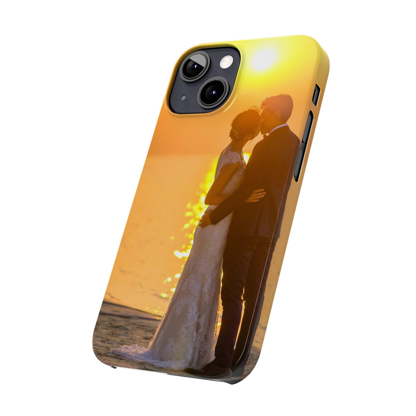 Just Married Slim Phone Case