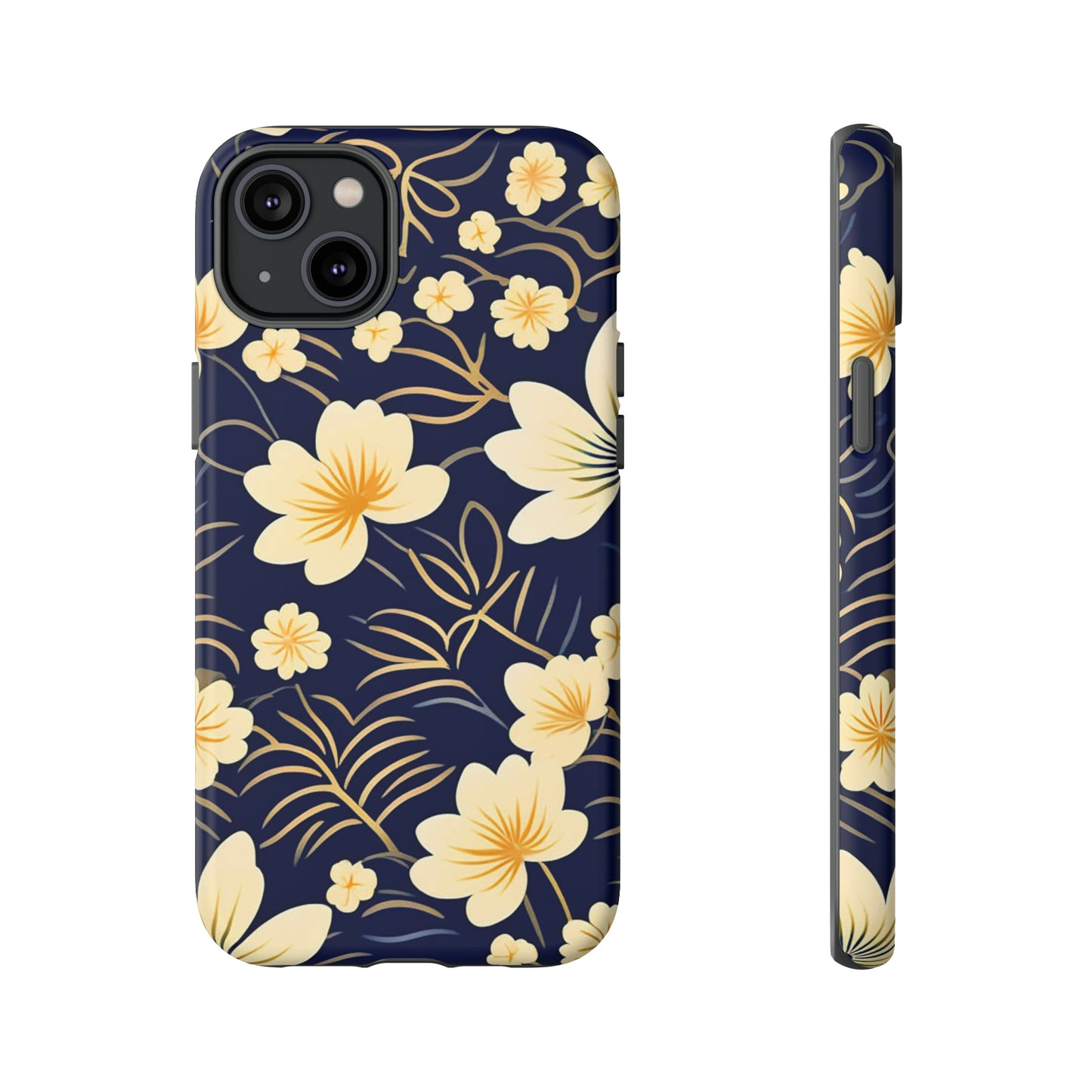 White Flower Art Tough Case