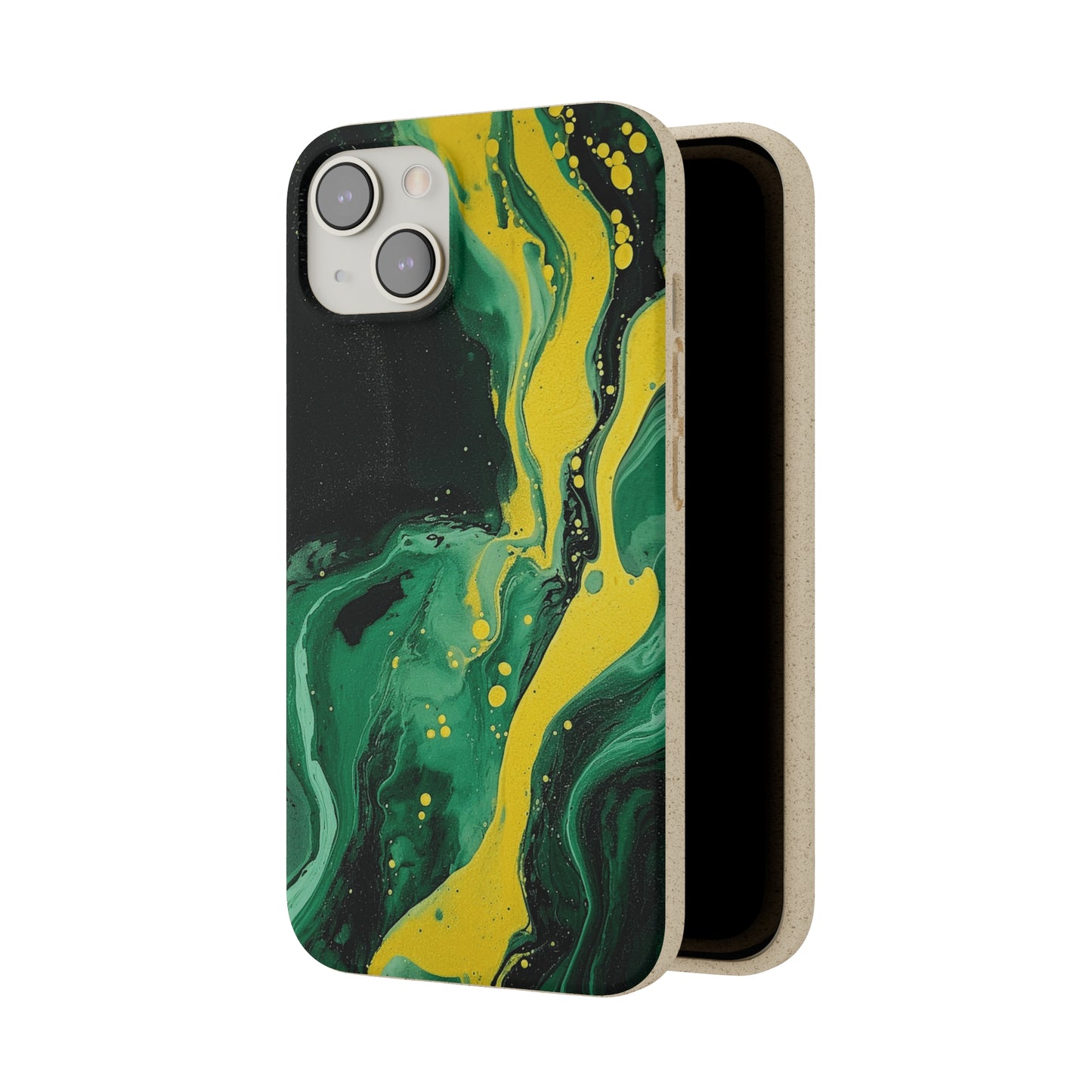 Swirling Shadows Design Biodegradable Case