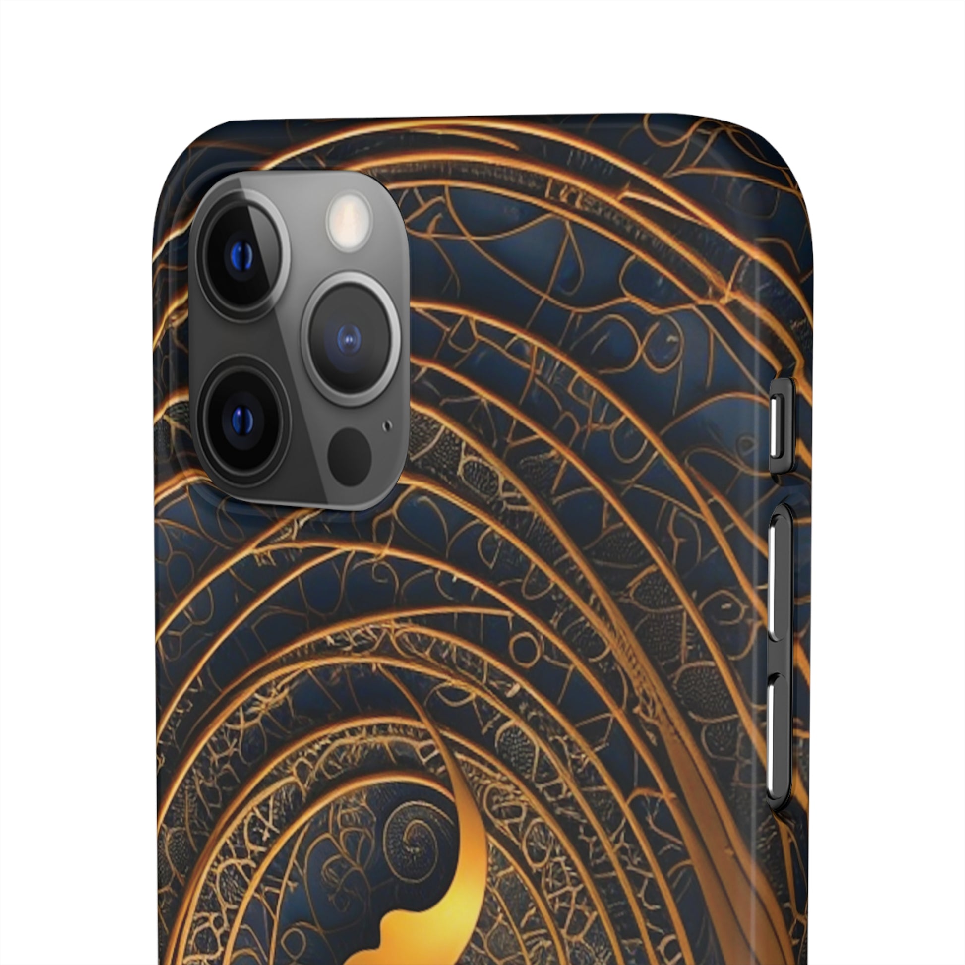 Mysterious Swirls Snap Case - Colorwink