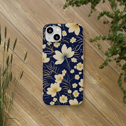 Flower Paint Biodegradable Case