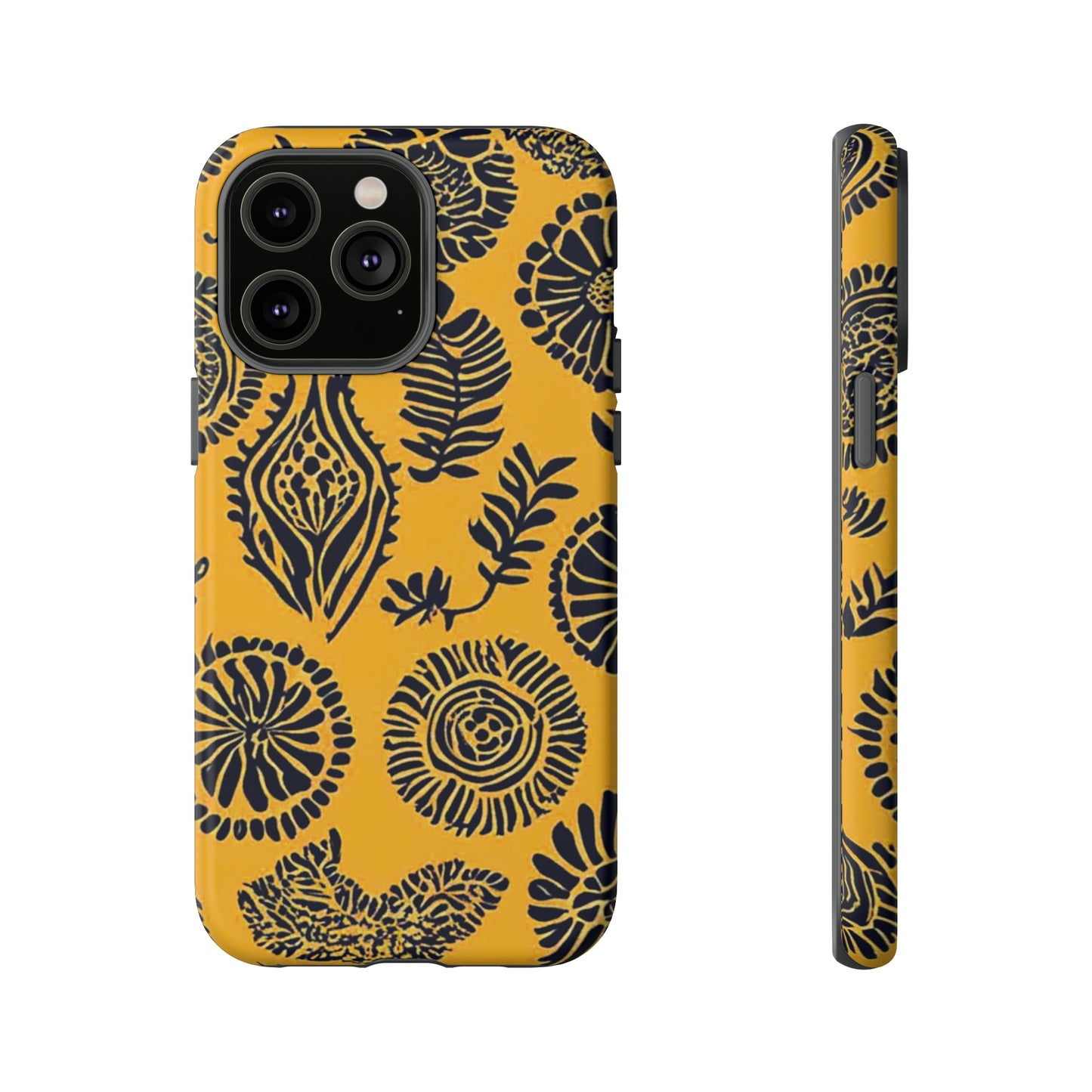 Yellow Pattern Tough Case