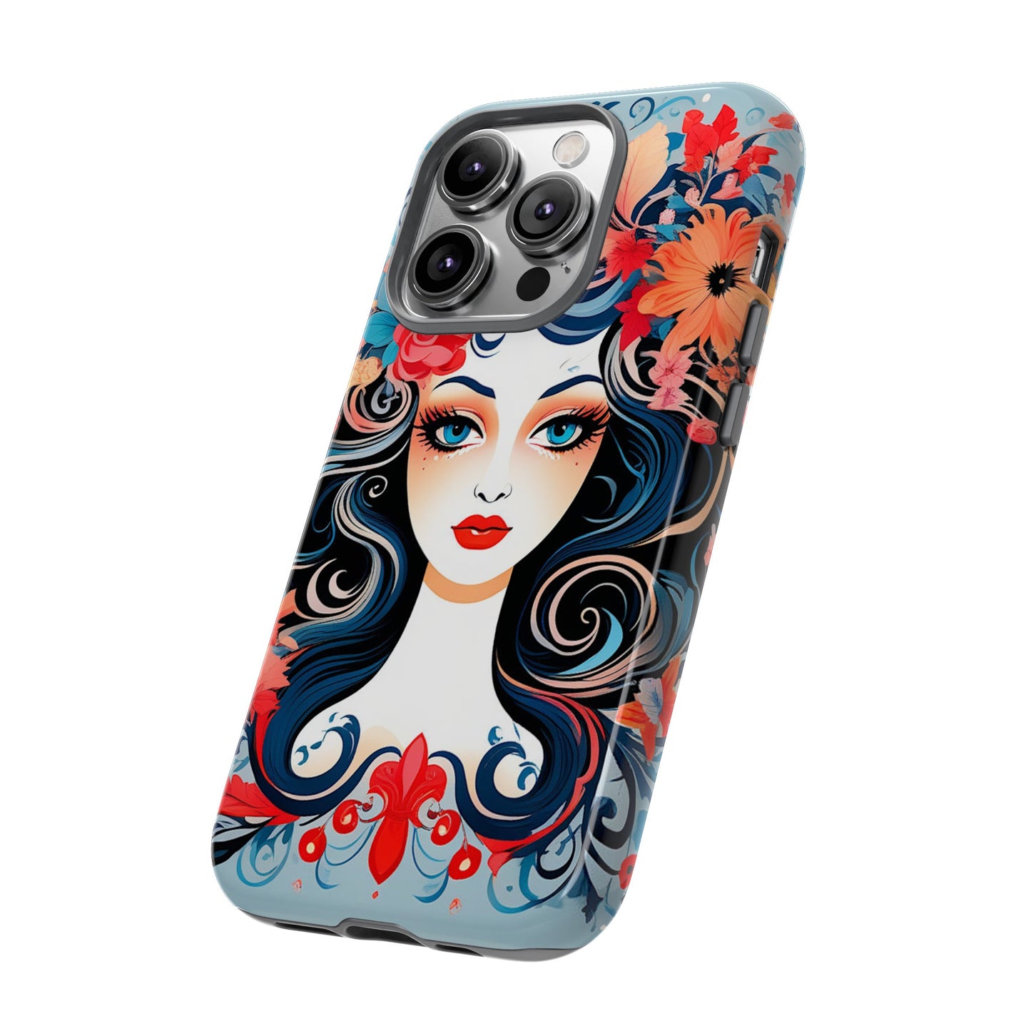 Floral Lady Tough Case