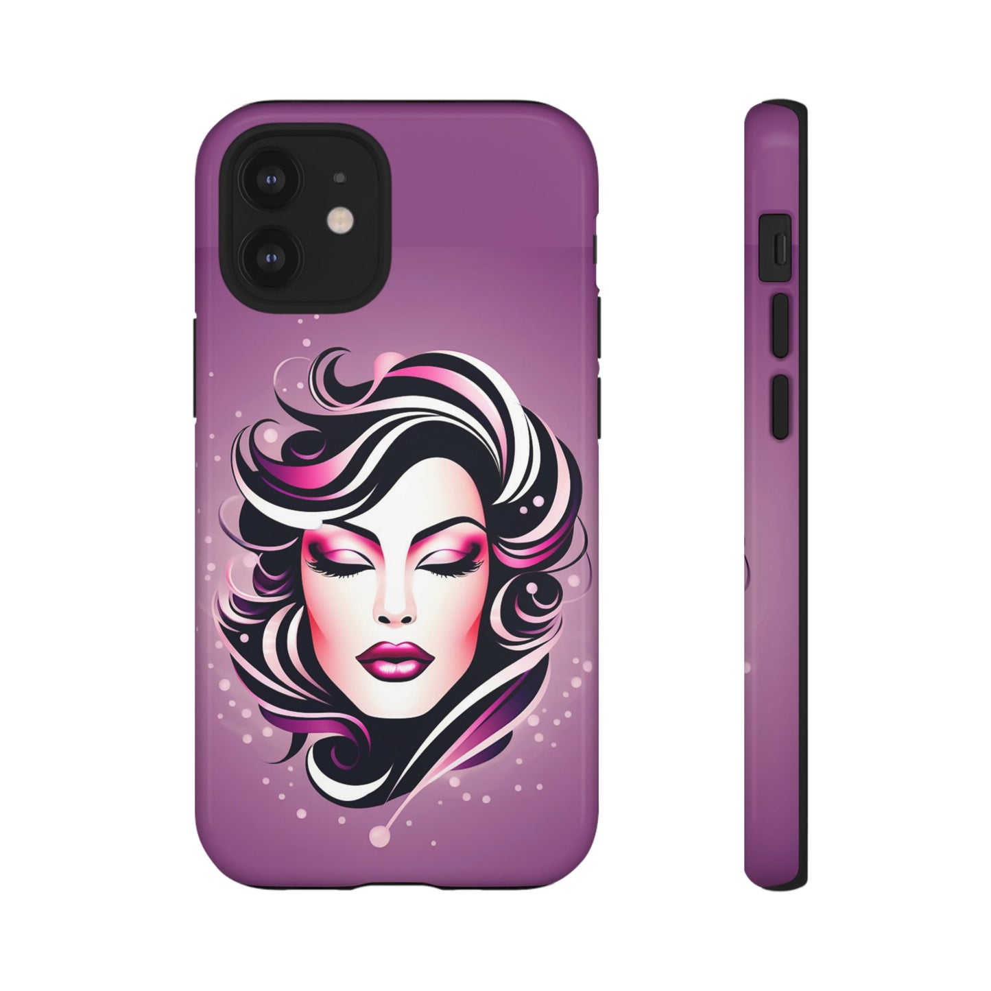 Magenta Lady Tough Case