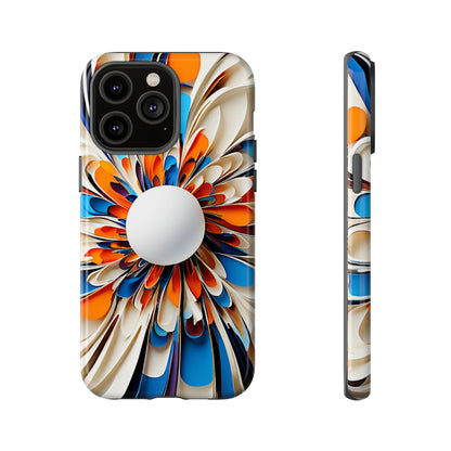 White Flower Tough Case