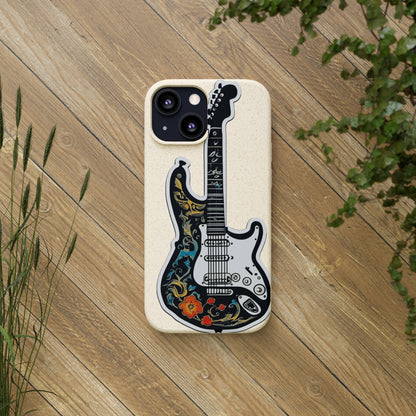 Artistic Guitar Trendy Biodegradable Cases