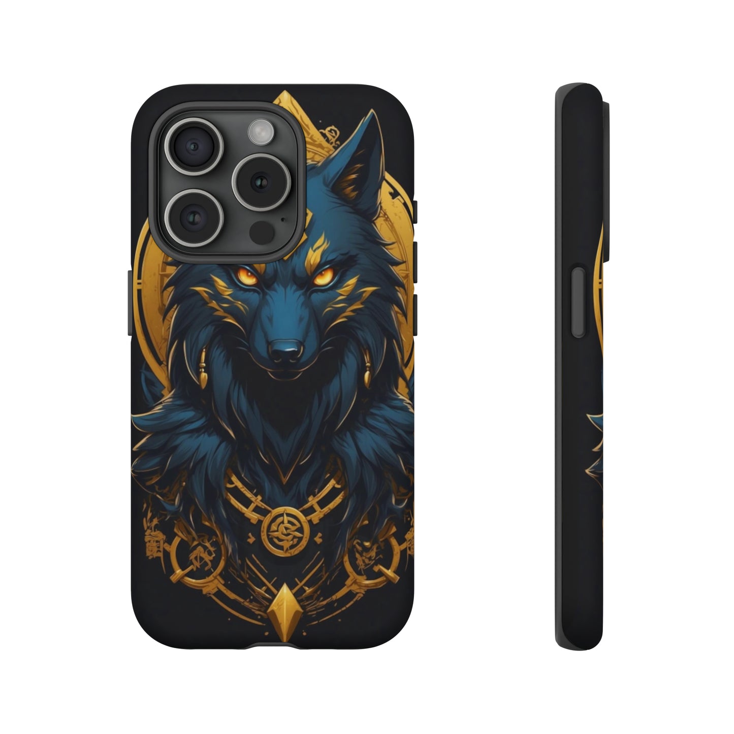 Golden wolf Tough Case