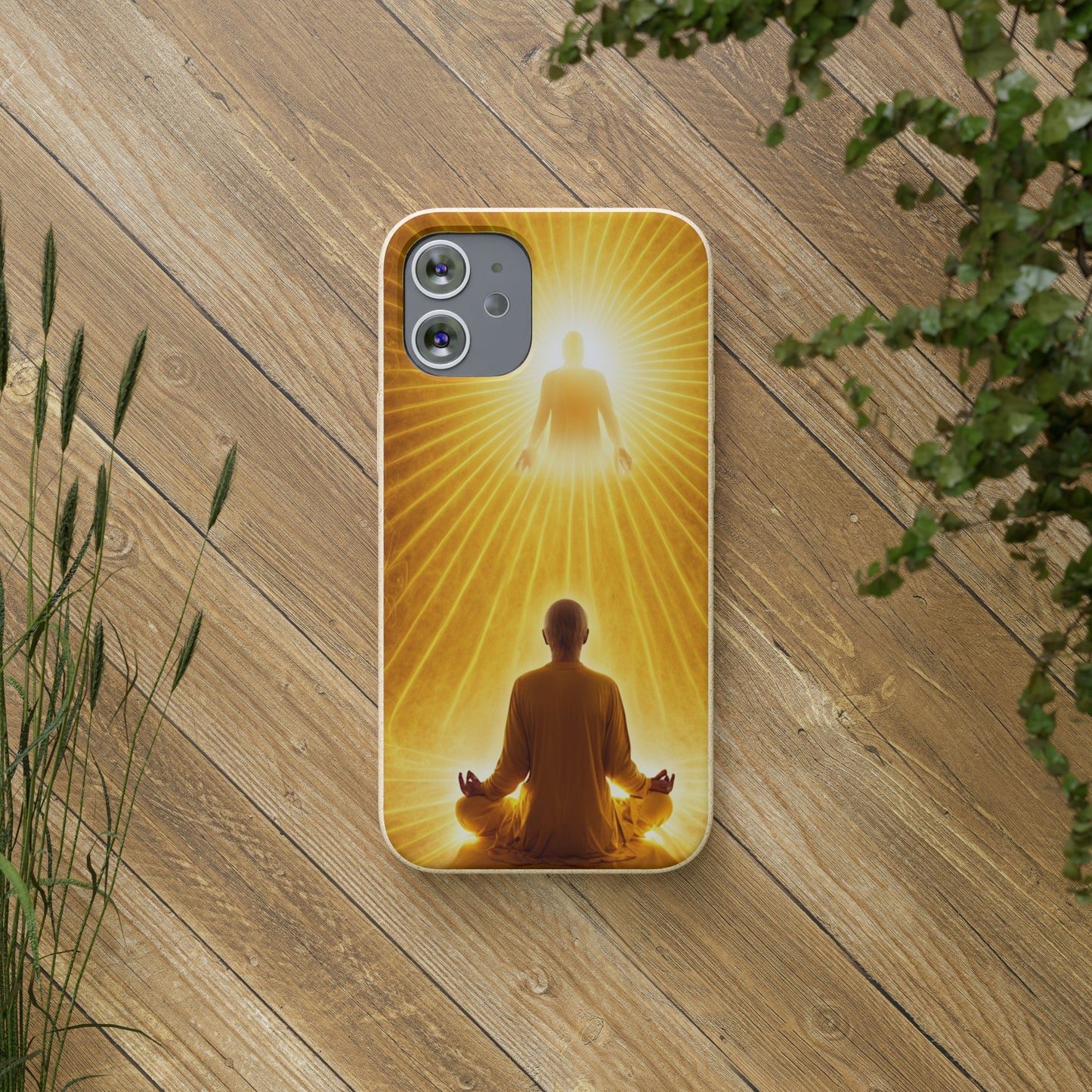 Meditative Monk Biodegradable Case