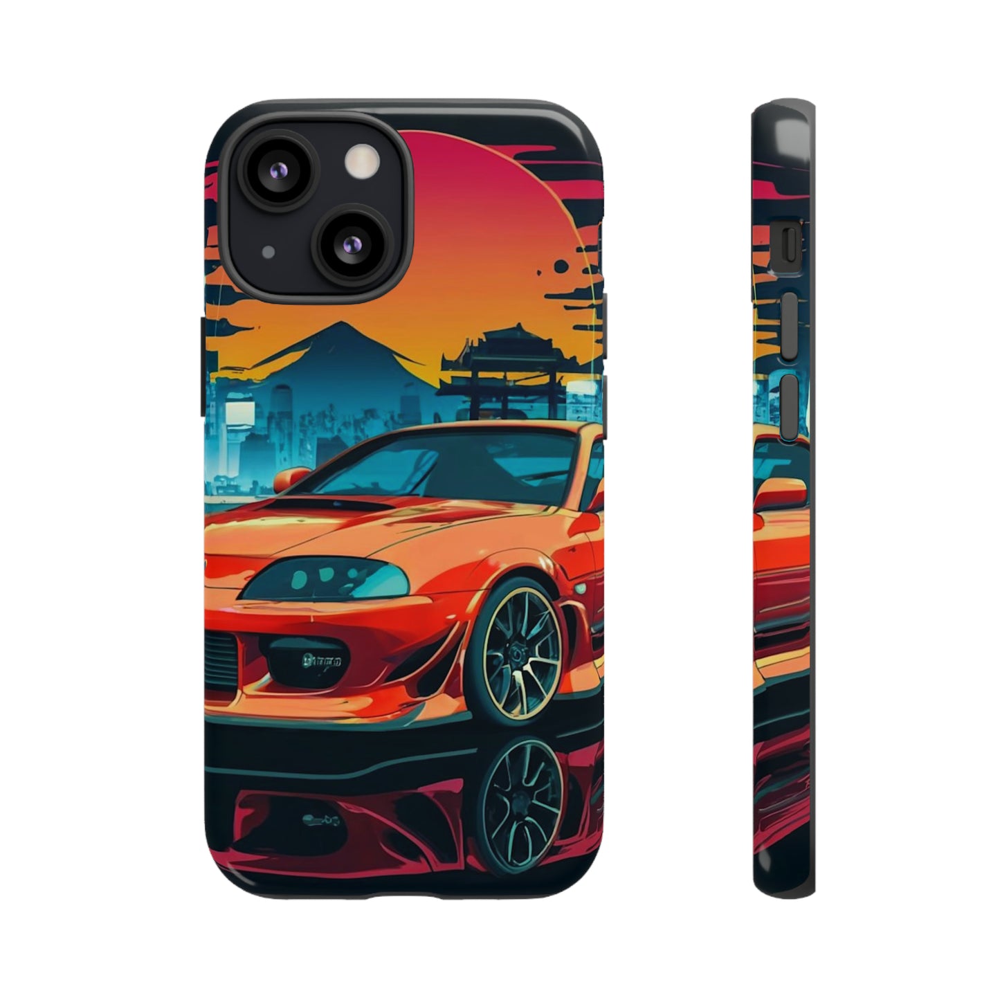 Anime Neon Car Tough Case