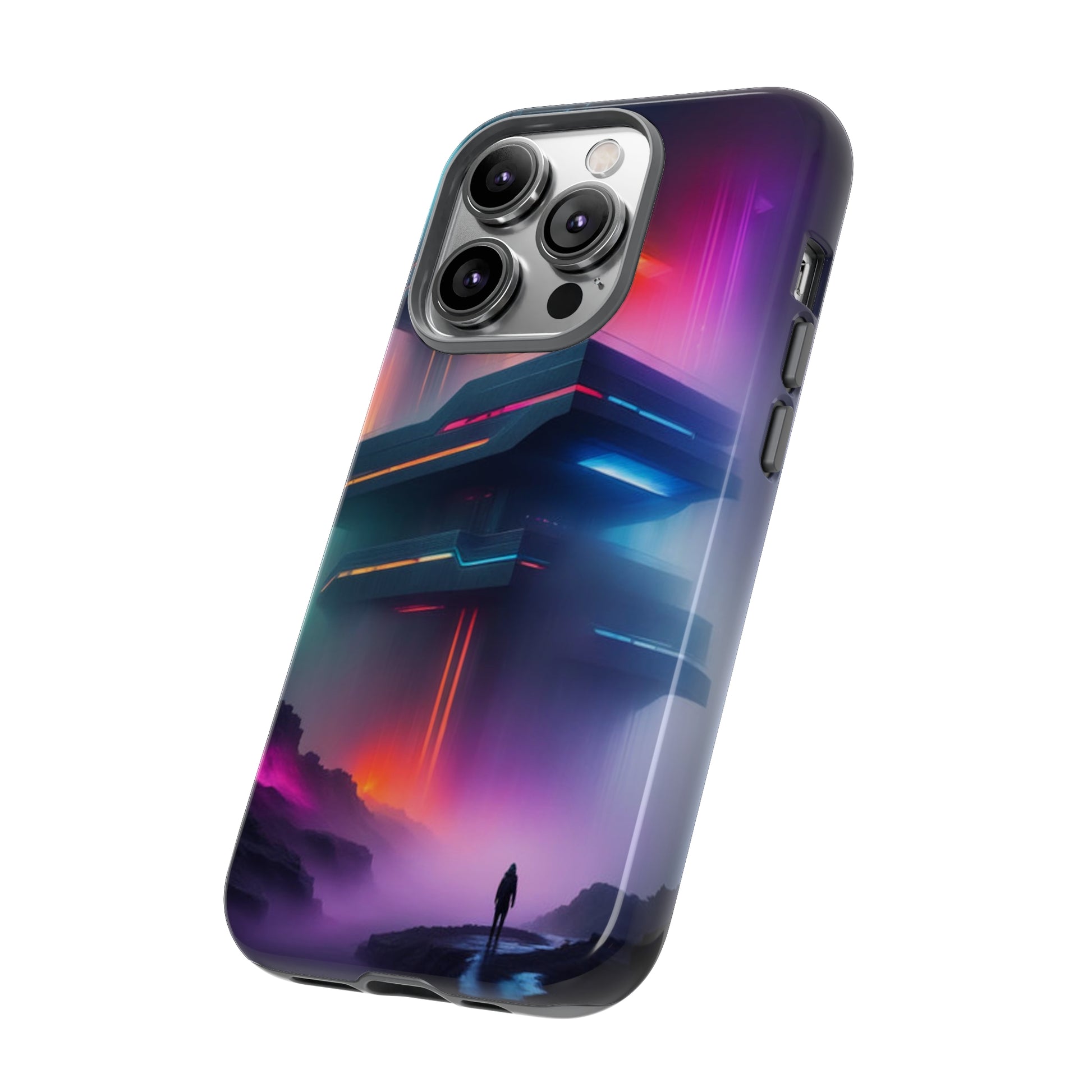 Spaceship Landing Tough Case - Colorwink