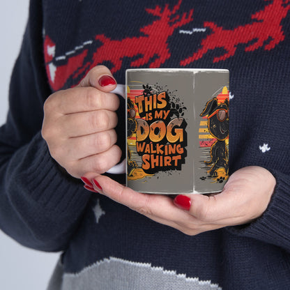 Dog Walker Coffee Mug