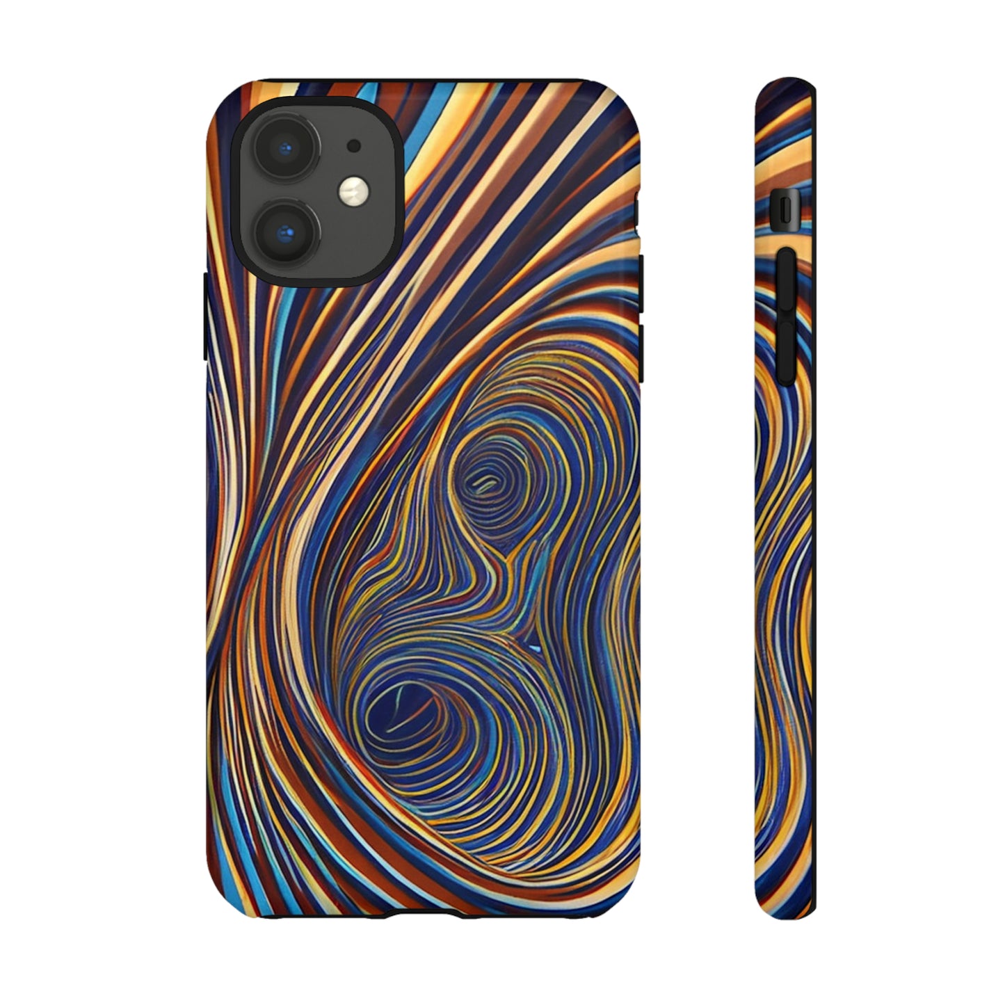 Spiral illusion Pattern Tough Case