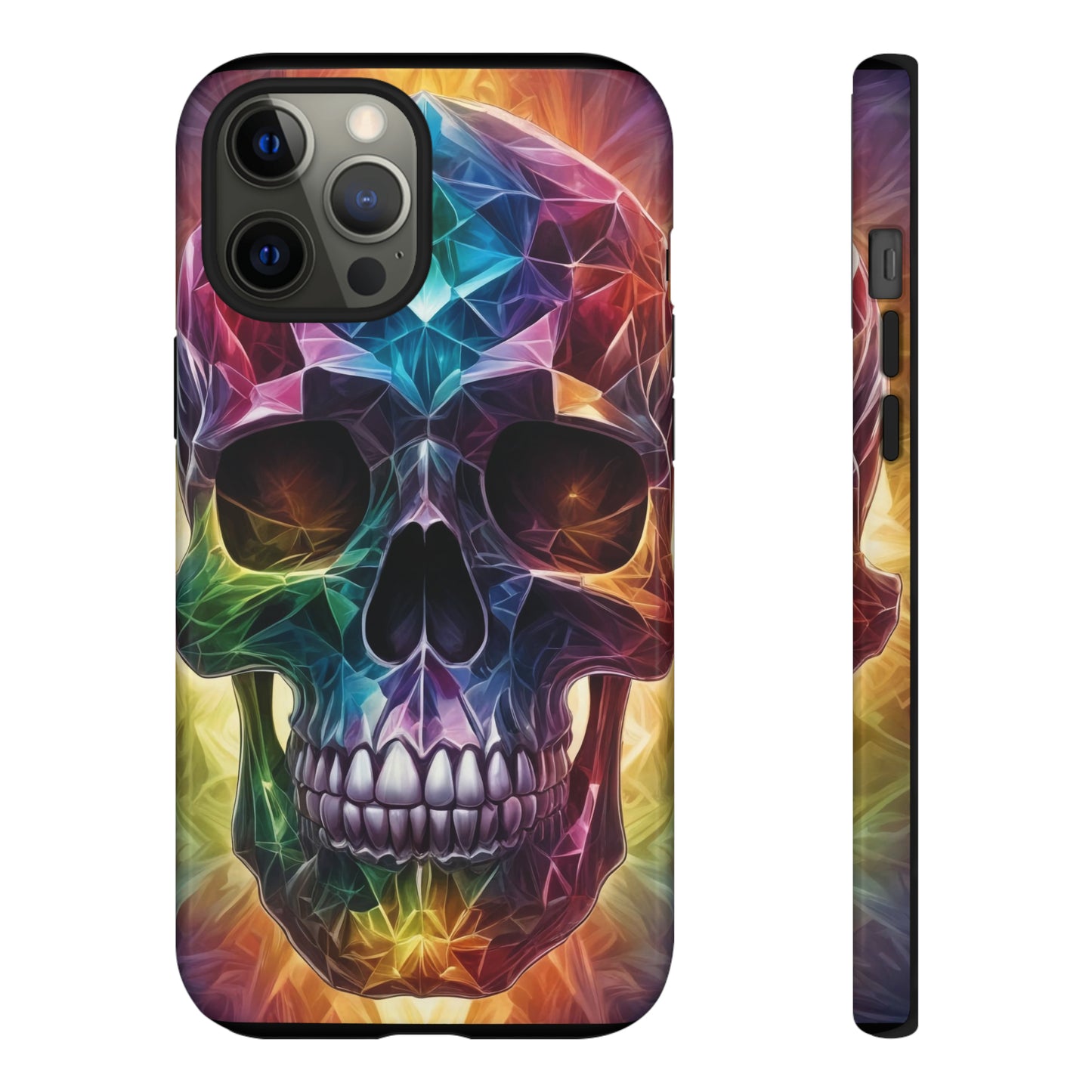 Psychedelic Skull Tough Case