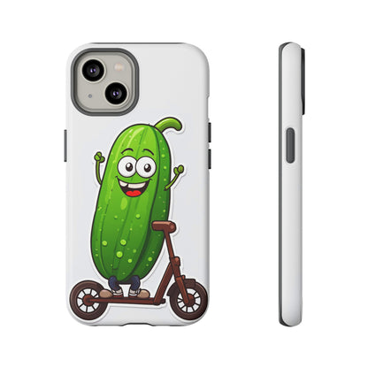 Cucumber on Scooter Tough Case