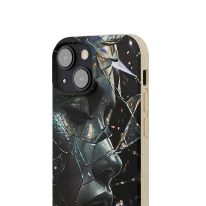 Fractured Glass art Biodegradable Case