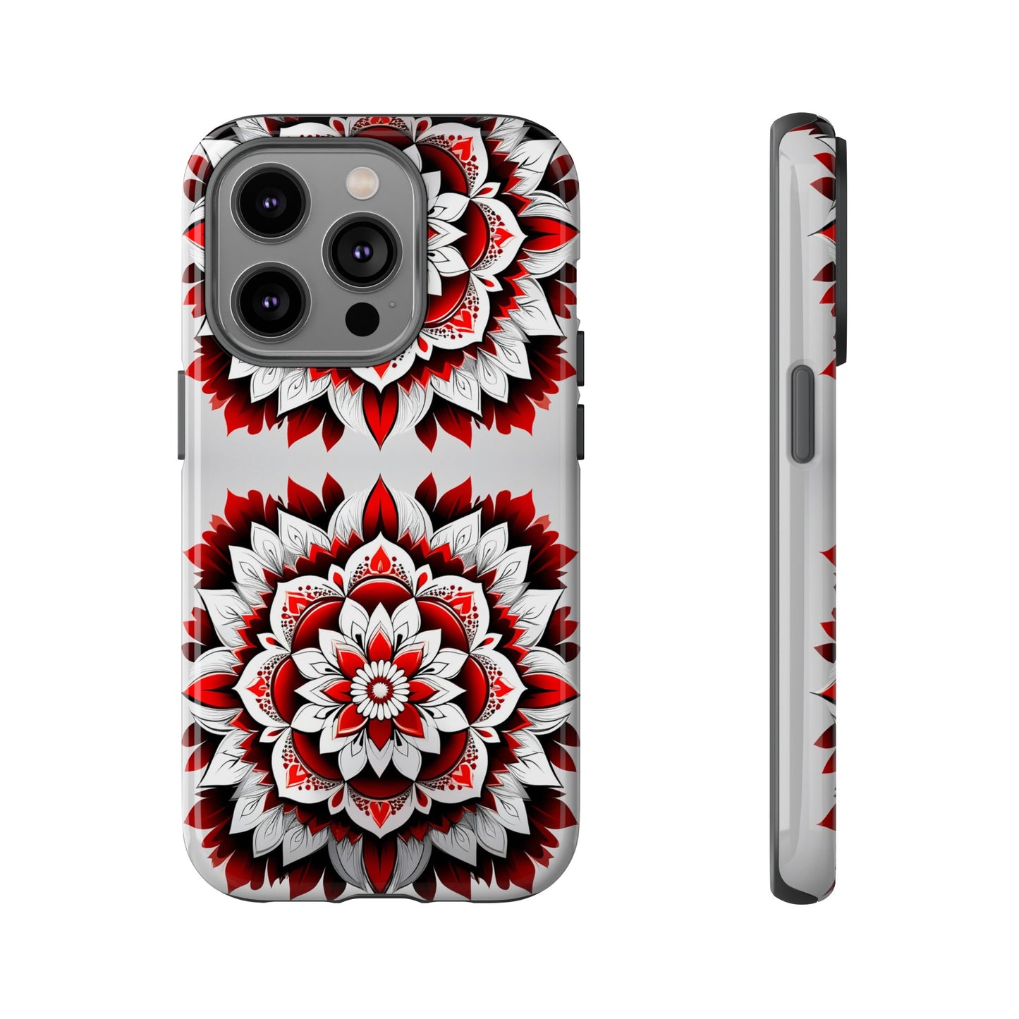 Flower Symmetry Pattern Tough Case