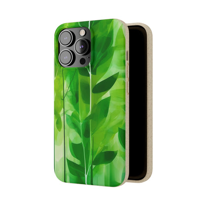 Leafy Elegance Biodegradable Case