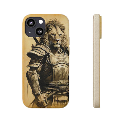 Lion Samurai Biodegradable Case