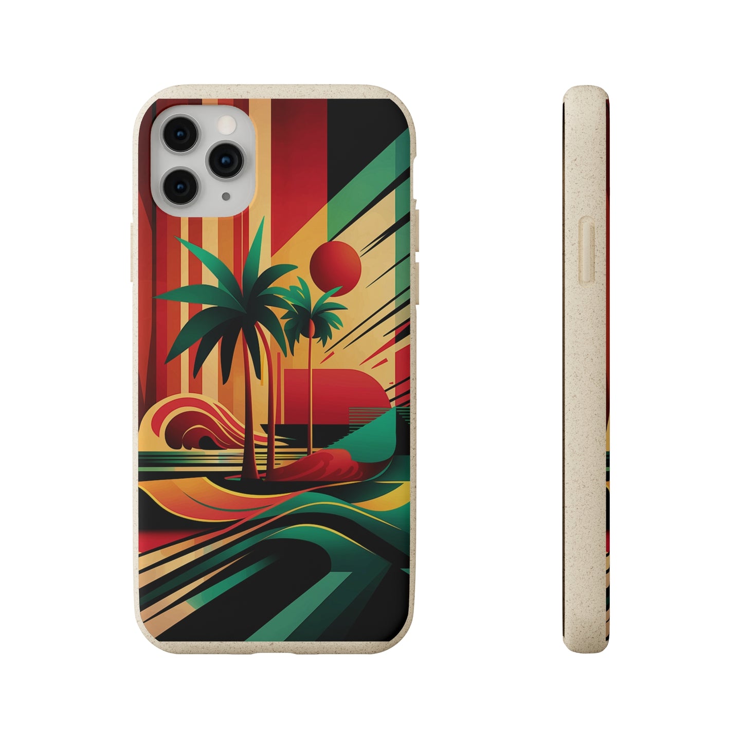 Beach Painting Biodegradable Case