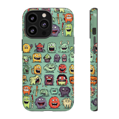 Monsters Stickers Tough Case