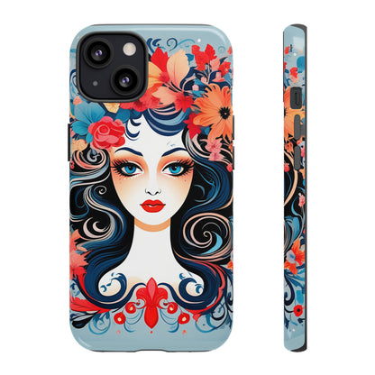 Floral Lady Tough Case