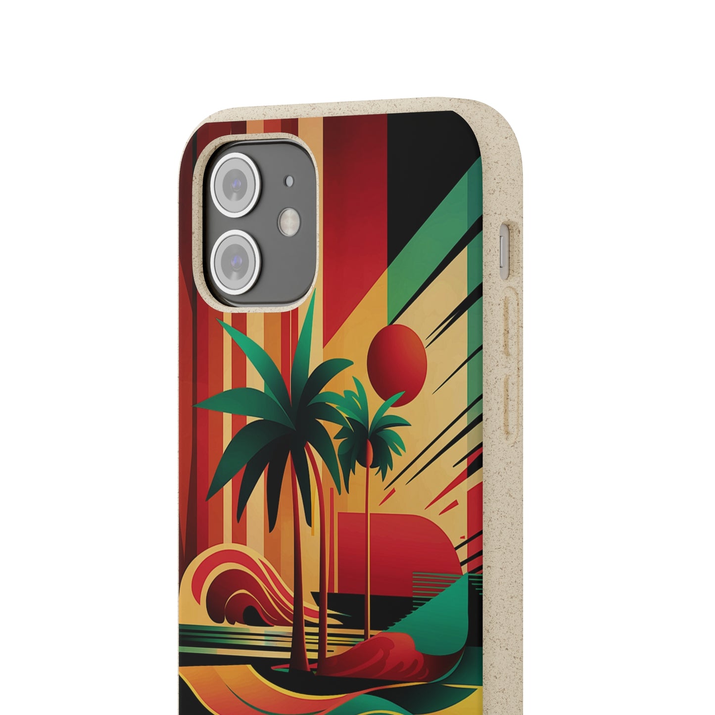 Beach Painting Biodegradable Case