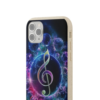 Musical Note Biodegradable Case