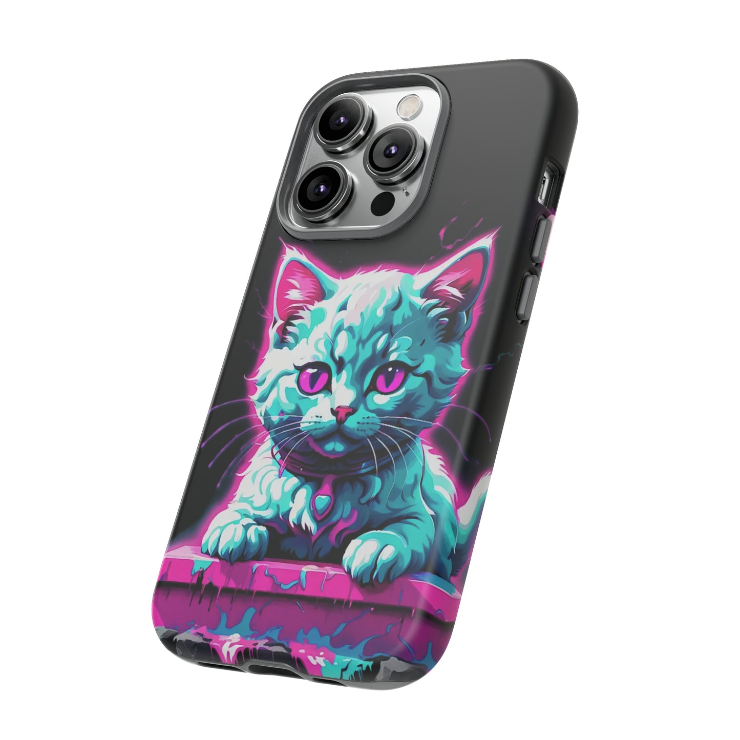 Neon Cat Tough Case