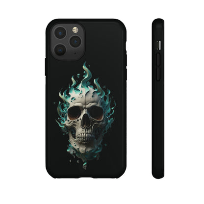 Flaming Skull Tough Case