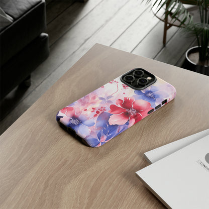 Floral I-phone Tough Case