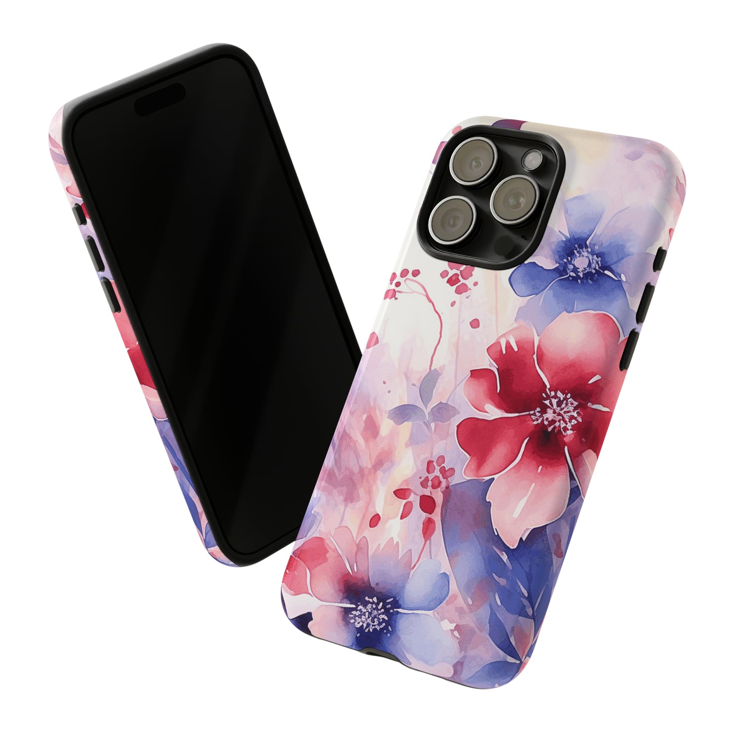 Floral I-phone Tough Case