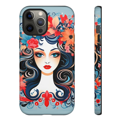 Floral Lady Tough Case