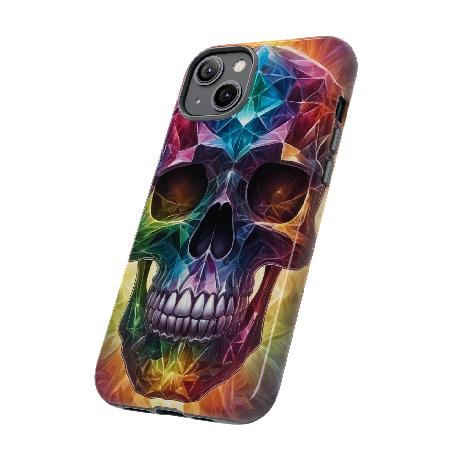 Psychedelic Skull Tough Case