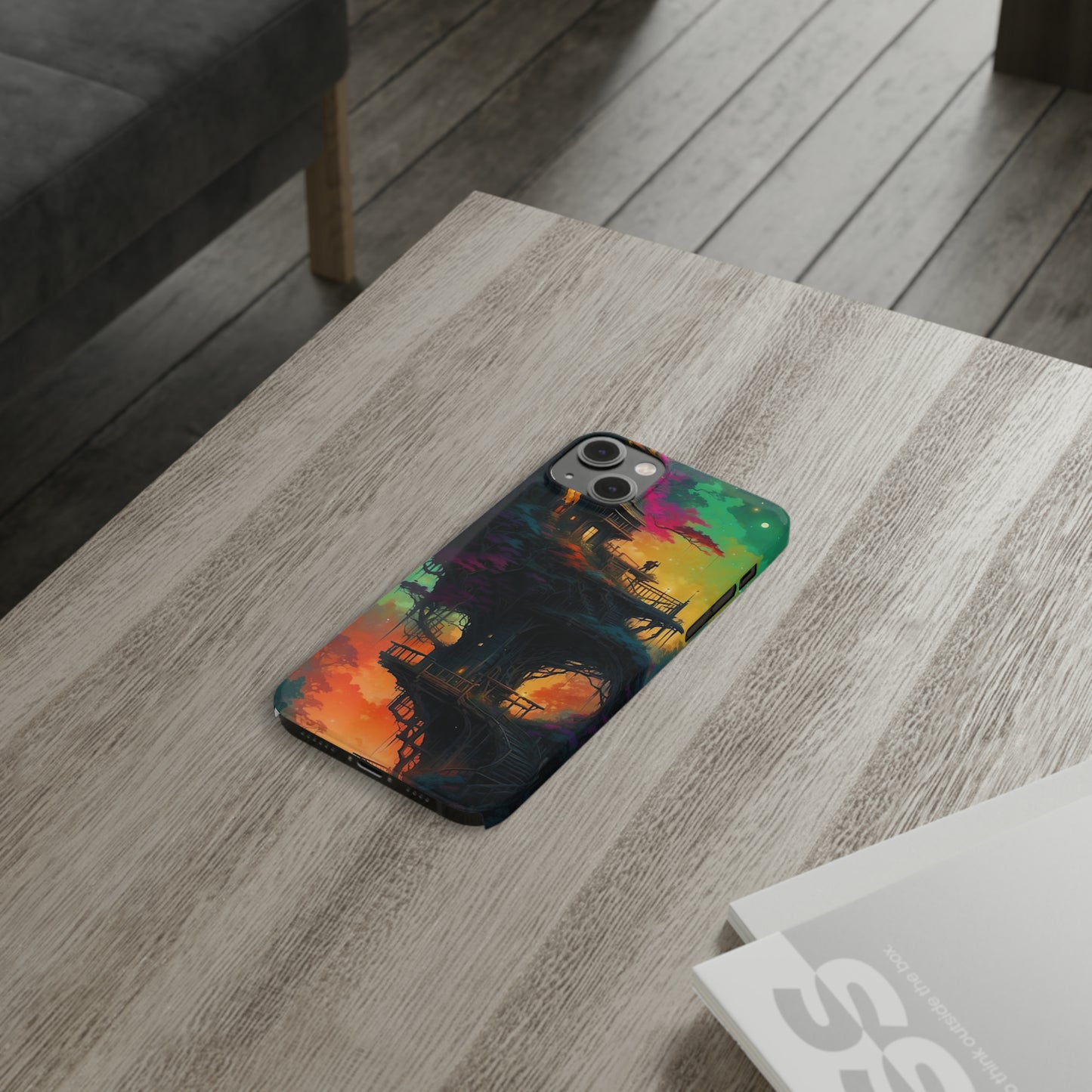 Colorful Night Slim Phone Case - Colorwink