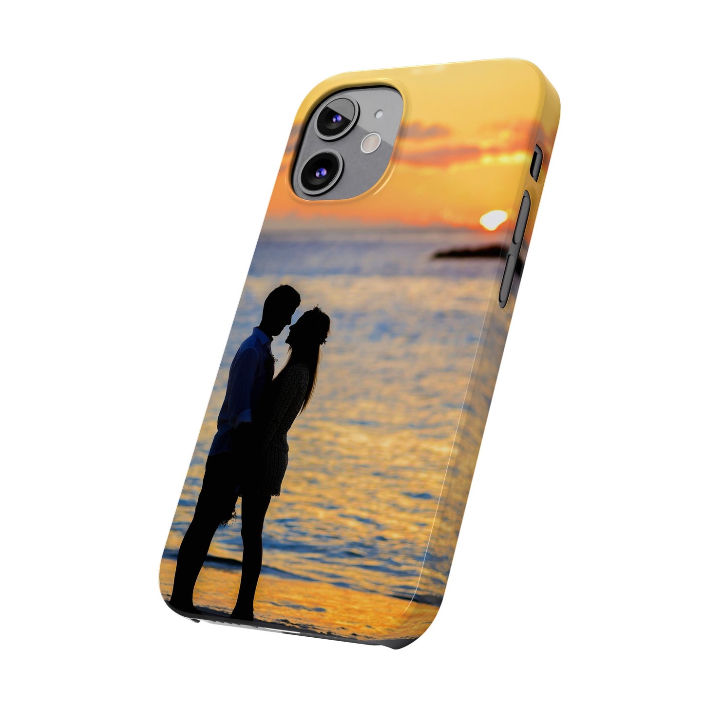 Beach Love Slim Phone Case