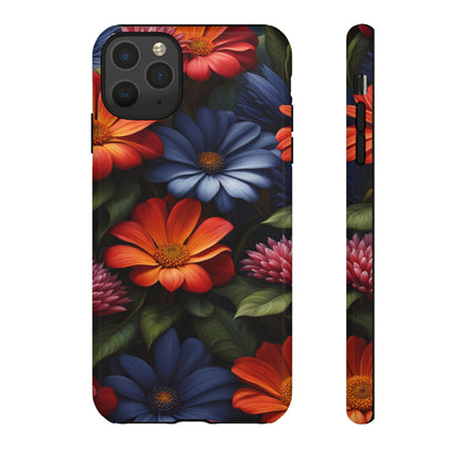 Flame Flowers Tough Case