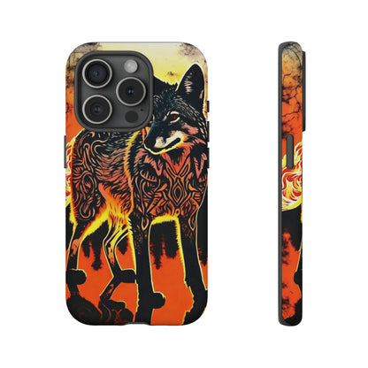 Fiery tail Tough Case