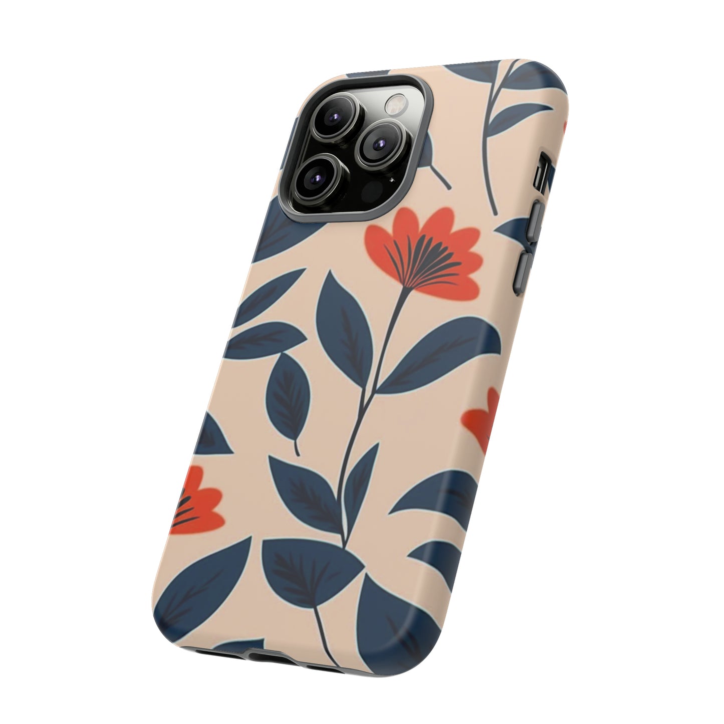 Floral Pattern Tough Case