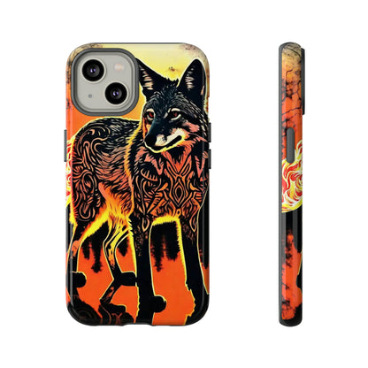 Fiery tail Tough Case