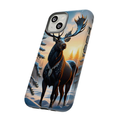 Winter Moose Tough Case