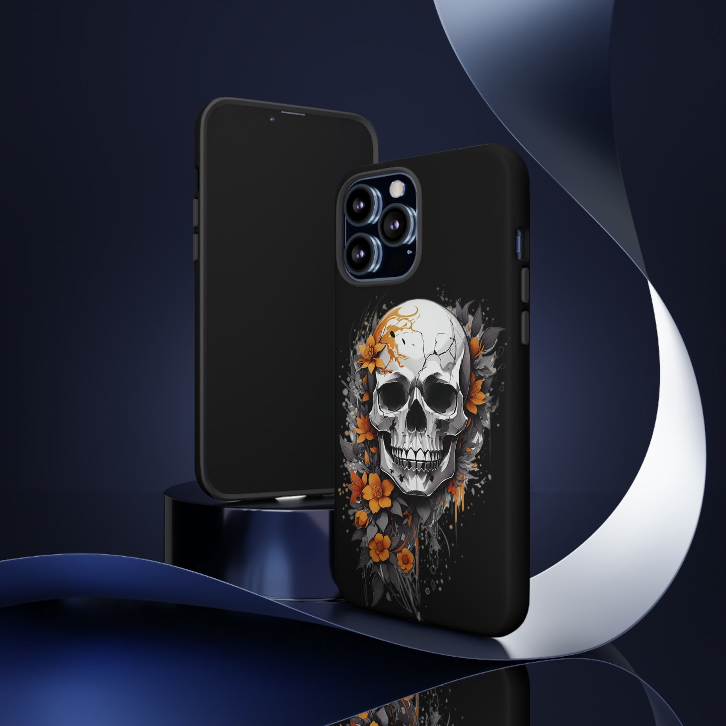 Skulls and Flowers Tough Case