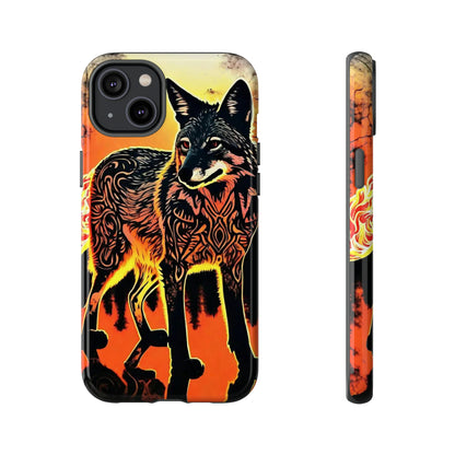 Fiery tail Tough Case