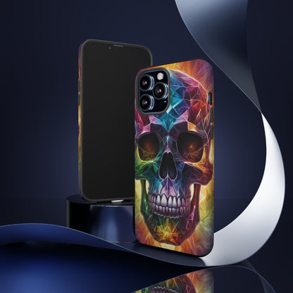 Psychedelic Skull Tough Case