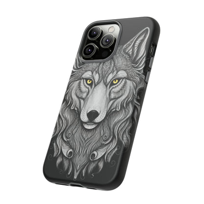 Wolf Pattern Tough Case